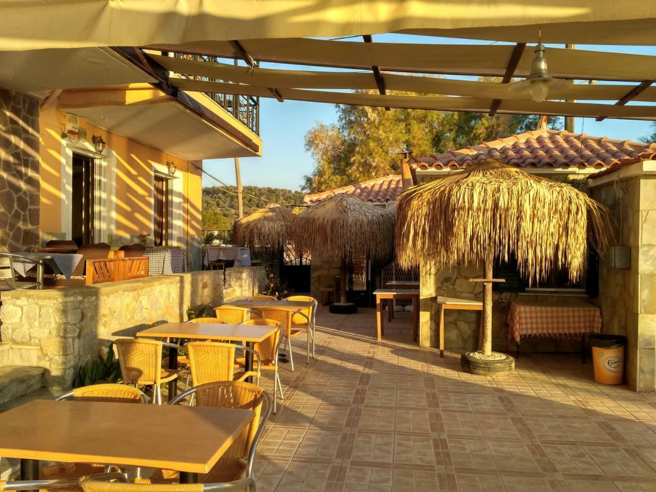 9 Musses Hotel Apartments Skala Mistegnon Dış mekan fotoğraf